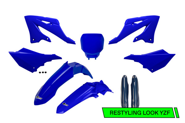 Full Plastic Kit OEM Color 24-25 for Yamaha YZ 125 (2022-26) - YZ 250 (2022-26) - YZ 125 X (2022-26) - YZ 250 X (2022-26)